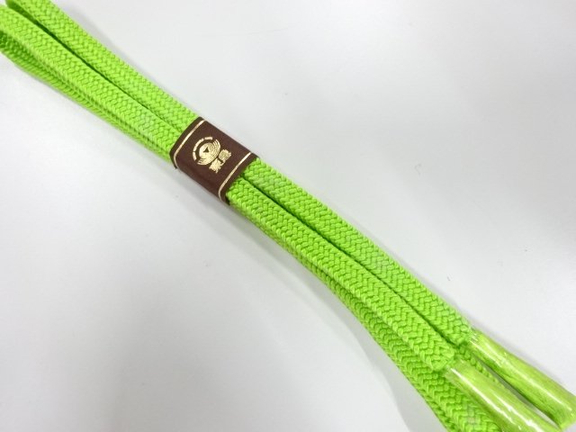 未使用品　正絹　手組帯締め